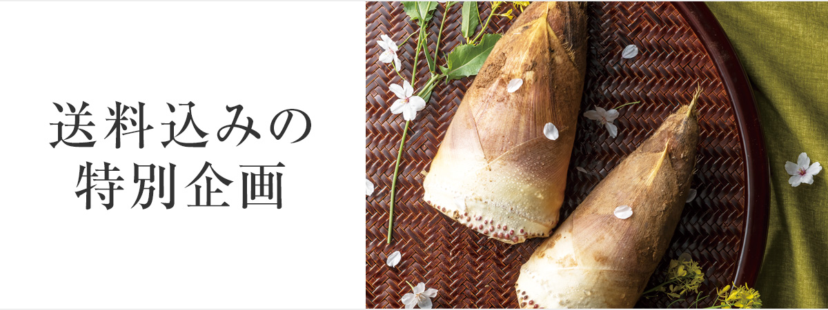 送料込みの特別企画